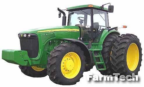 Трактор колесный John Deere 8520
