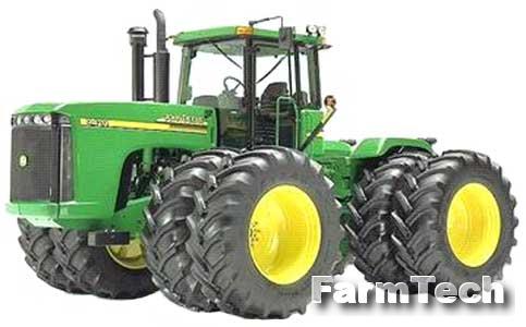 Трактор колесный John Deere 9520