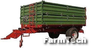 Полуприцеп одноосный Pronar T654