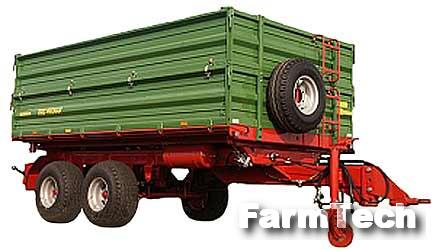 Полуприцеп со спаренной осью Pronar Pronar T683P