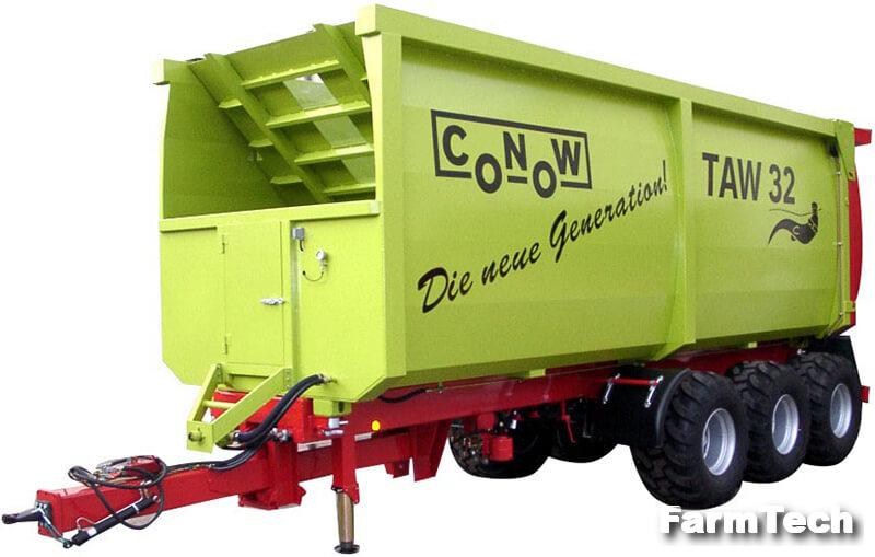 Прицеп с выдвижной стенкой Conow TAW 32