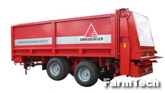 Прицеп универсальный с выталкивающим поршнем Annaburger Schub-Fix HTS 29.18
