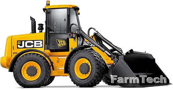Погрузчик колёсный ковшовый JCB 411HT HL