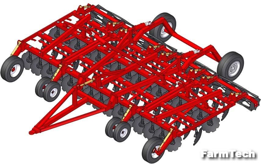 Борона дисковая Агромастер Diskomaster 6,2х3