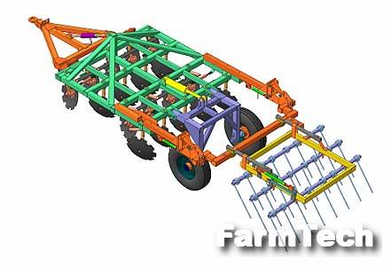 Борона дисковая Агромаш ДБ-6x4