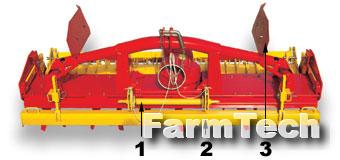 Борона ротационная тяжелая POTTINGER Lion-6000