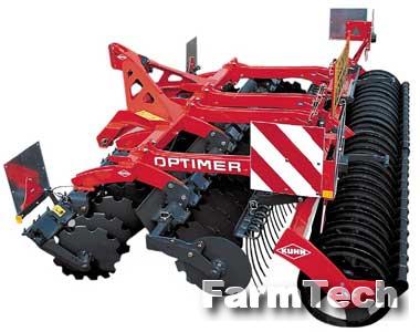 Лущильщик дисковый стерневой Kuhn Optimer 4001
