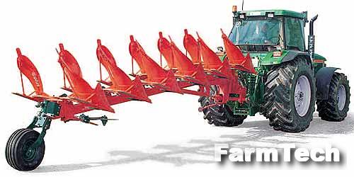 Плуг 2-6-ти корпусный оборотный ИнтерАгроТек M 1020 ST Vario