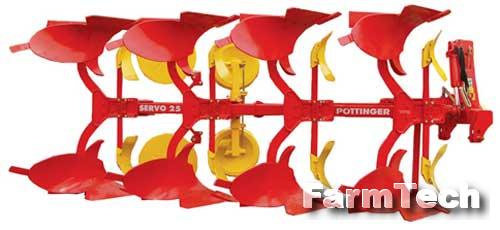 Плуг 2-8-ми корпусной оборотный POTTINGER Servo 25-202