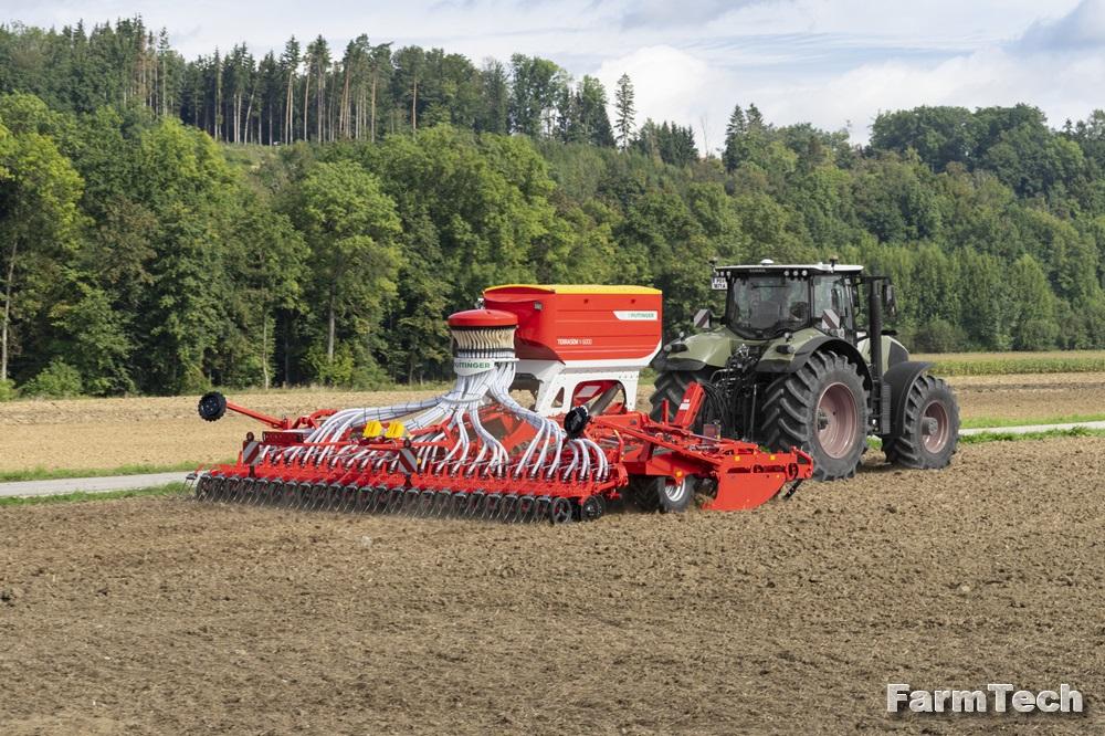 Универсальная посевная комбинация Pottinger TERRASEM V 9000 D