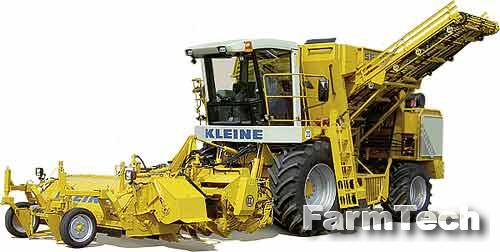 Комбайн для уборки сахарной свеклы 6-ти рядный KLEINE SF 10-2