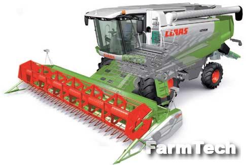 Комбайн зерноуборочный Claas Lexion 510