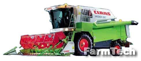 Комбайн зерноуборочный Claas Medion 340