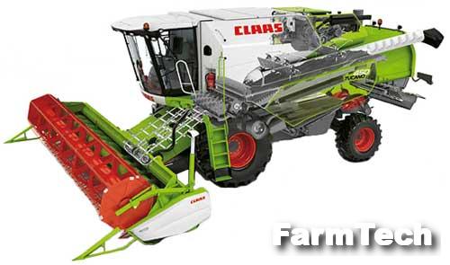 Комбайн зерноуборочный Claas Tuсano Claas Tucano 340