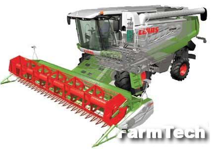 Комбайн зерноуборочный с роторным сепаратором Claas Lexion 570 С