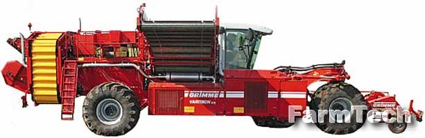 Комбайн картофелеуборочный двухрядный Grimme Varitron 270