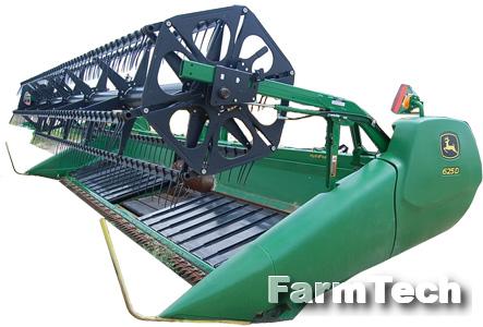 Жатка с ленточным транспортёром John Deere 640D