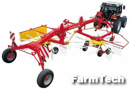 Валкообразователь двухроторный с боковой укладкой валка Pottinger EuroTop 691 A