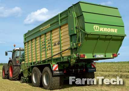 Прицеп самозагружающийся Bernard Krone MX 350 GD