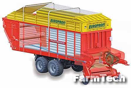 Прицеп-подборщик Pottinger Europrofi 4000 L
