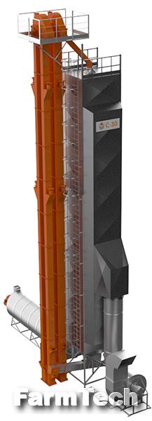 Зерносушилка шахтная Агропромтехника С-10