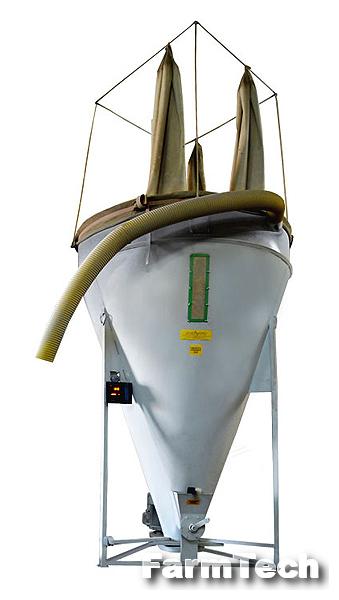 Смеситель вертикальный шнековый ССК-1,1