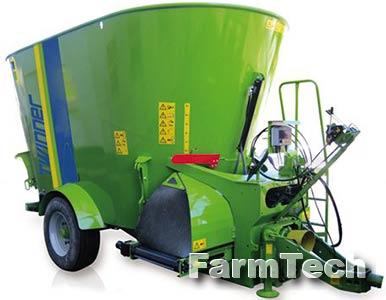 Кормосмеситель прицепной вертикальный Faresin Industries Twinner 1400