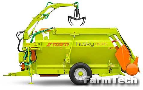 Миксер-кормораздатчик горизонтальный Storti Husky DS Husky MT 50