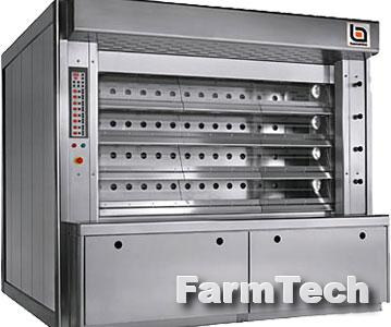 Печь паротрубная хлебопекарная Tubix 420 4C/2P